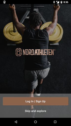 Android application Nordathleten screenshort