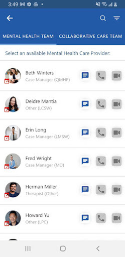 Cloud 9 Collaborative Care Screen 3