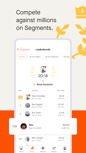 Strava v289.8 MOD APK (Premium Subscription) for android Free download 2023 Gallery 6