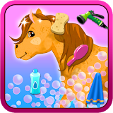 Horse Princess Wash & Cleanup icon