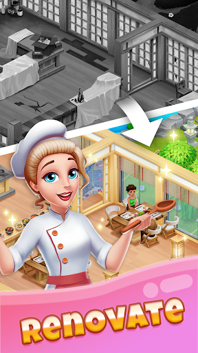 Merge Restaurant: Makeover - Simulation - games