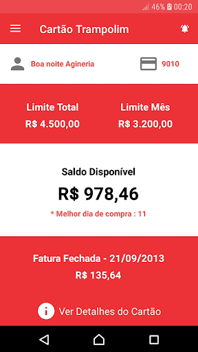 Cartão Trampolim Screen 3