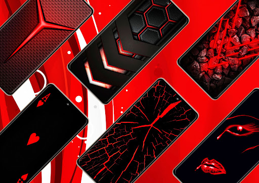 Red Wallpaper Screen 3