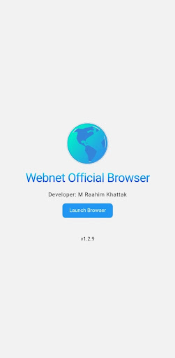 Webnet Official Browser Screen 2