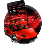 Red Speed Car Theme icon