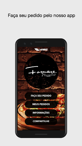 Android application Fornare Pizzaria screenshort