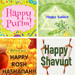 Cover Image of Télécharger Jewish Festival Greetings: Pho  APK