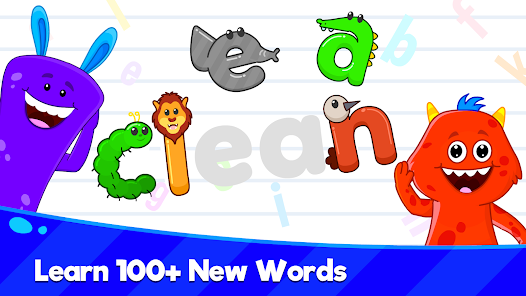 Captura de Pantalla 1 Kids Spelling & Reading Games android