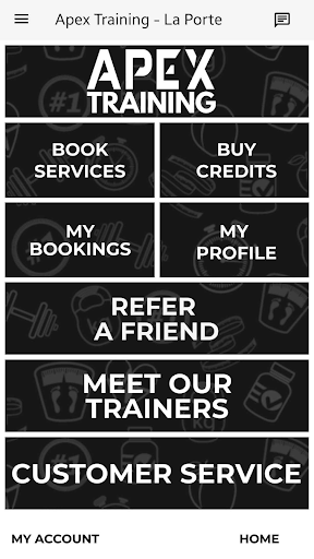 Element Personal Training Screen 2