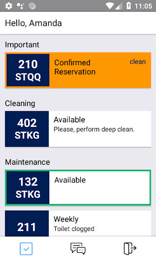 Android application HKeeper screenshort