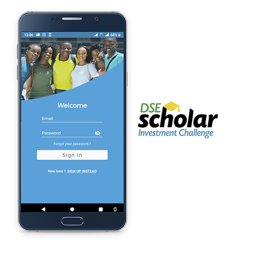 Android application Student Investment Challenge screenshort