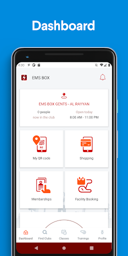 Android application EMS BOX screenshort
