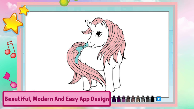 Unicorn Coloring Games Puzzle - 2.6 - (Android)