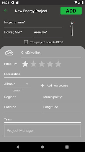 Android application RenX screenshort