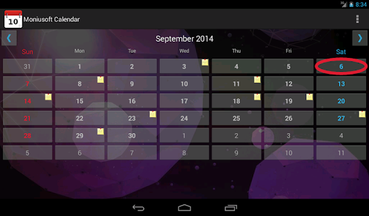 Moniusoft Calendar android2mod screenshots 11