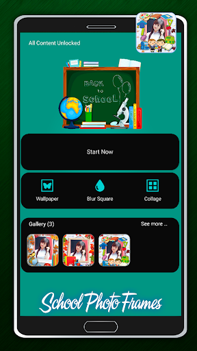 Android application School Picture Frames screenshort