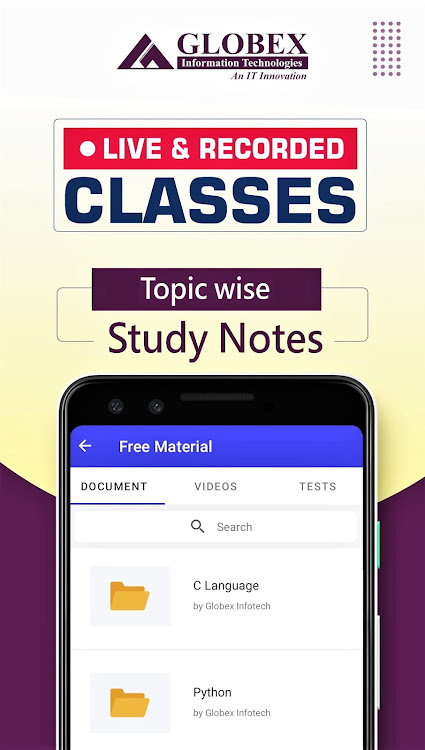Globex Infotech E-Learning App - 1.4.91.7 - (Android)
