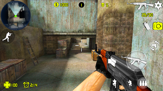 Counter Ops MOD APK: Gun Strike Wars (GOD MODE) 4