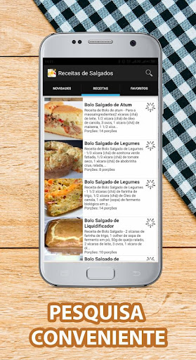 Receitas de Salgados Screen 3