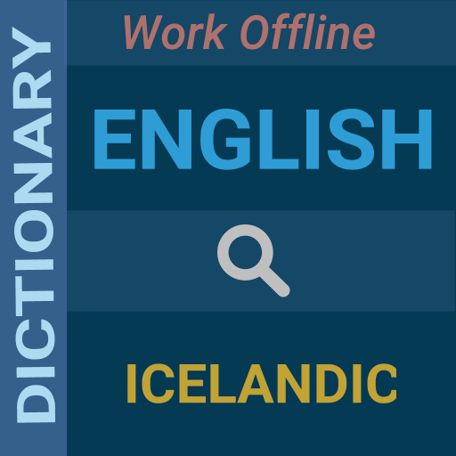 English : Icelandic Dictionary  Icon