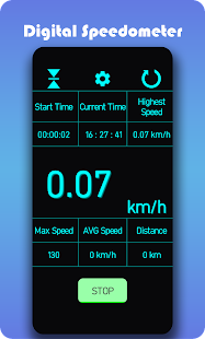 Speedometer - Car distance tracker or speed meter  Screenshots 2