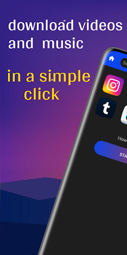 Android application All video downloader / Player screenshort
