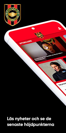Android application BP Fotboll screenshort