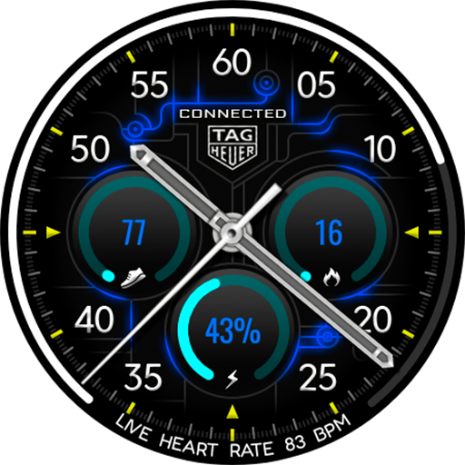 Tag Connected watch face Download on Windows