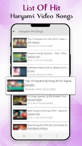 Captura de Pantalla 4 Haryanvi Video songs: Haryanvi android