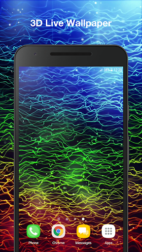 Android application Colorful Live Wallpaper Pro screenshort