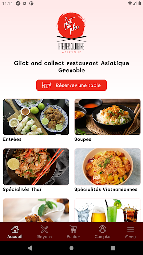 Android application Ô Pot Au Pho screenshort