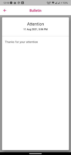CICO - Check-in-check-out Screen 2