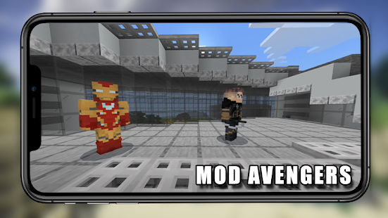 Superheroes Mods Minecraft PE 2.16 APK screenshots 1