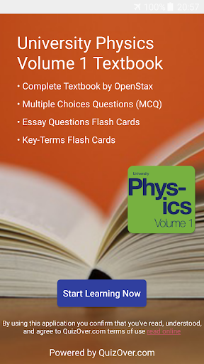 Android application University Physics Volume 1 screenshort