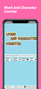 Word And Character Counter
