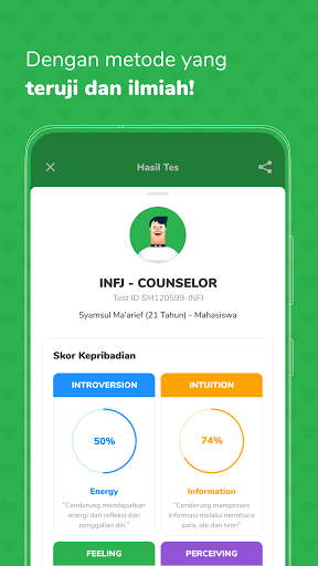 Potensiku - Tes Kepribadian Screen 3