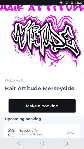 Android application Hair Attitude Merseyside screenshort
