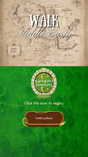 Android application Walk Middle Earth screenshort