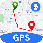 Cover Image of Tải xuống Bản đồ GPS: Điều hướng bản đồ trực tiếp  APK