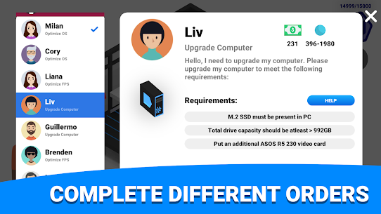 PC Creator Building Simulator MOD APK (Unlimited Gems) 4
