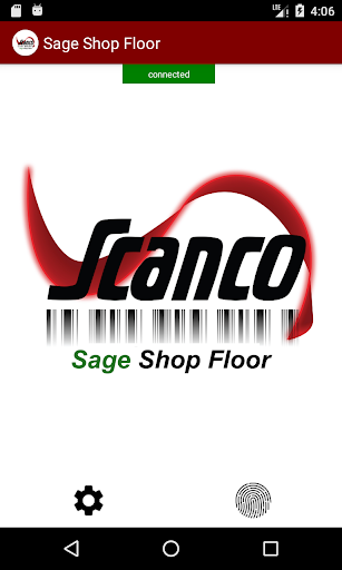 Android application Sage Shop Floor screenshort