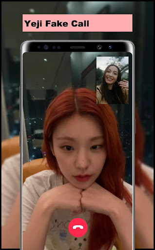Yeji Fake Call Screen 2