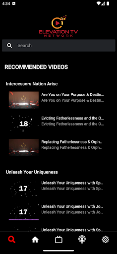 Elevation TV Network Screenshot