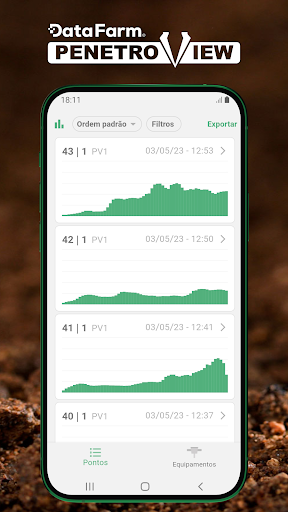 Android application DataFarm PenetroView screenshort