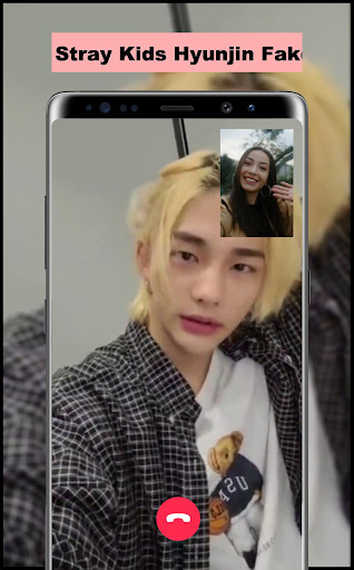 Stray Kids Hyunjin Fake Call Screen 2