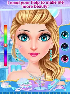 Princess Salon & Makeover Game