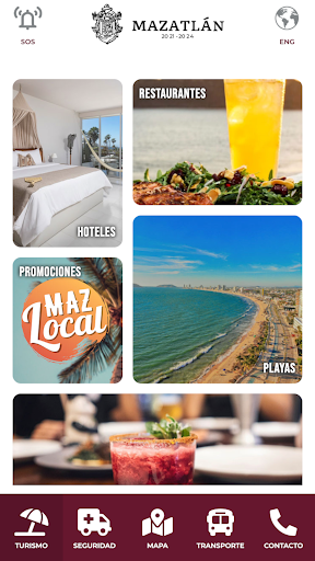 Android application Mztourist App screenshort