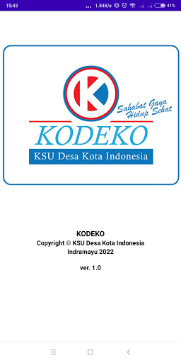 Android application KODEKO screenshort