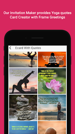 Yoga Invitation Maker Screen 3