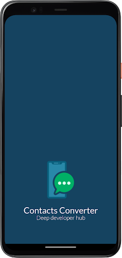 Android application Contacts Converter screenshort